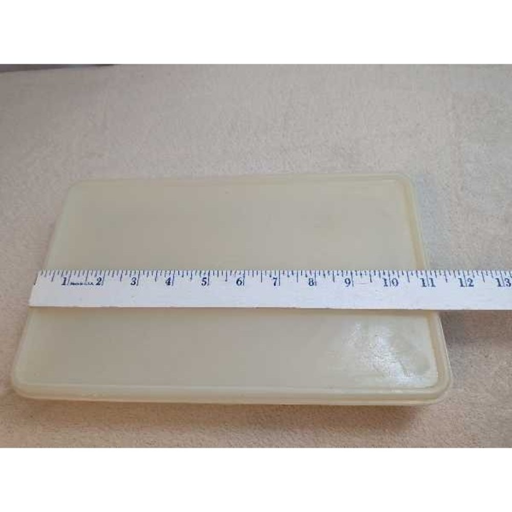 Tupperware Container with Lid Rectangular Food Storage Plastic - Picture 6 of 11